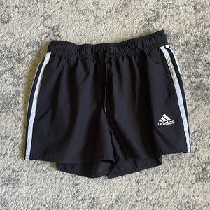 Adidas shorts with 3 stripes